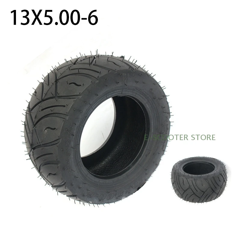 

13x5.00-6 vacuum tires anti-skid tires road tires are suitable for Folding Bike Scooters Quad Dirt Bike ATV kart