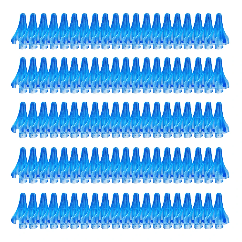 

100pcs Ear Wax Cleaning Tools Family Use Earwax Removal Nozzles Ear Wax Irrigation Bottle Sprayer Tips Ear Cleaner for Adult Kid