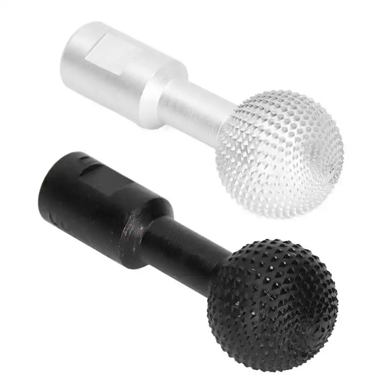 

Grinding Wheel 14mm Spherical File Ball Head Grinding File Burr for Woodworking Carving Polishing