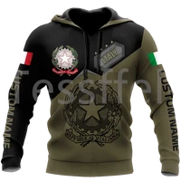 tessffel country flag italy soldier military army cops tattoo retro long sleeves 3dprint menwomen casual jacket funny hoodies b