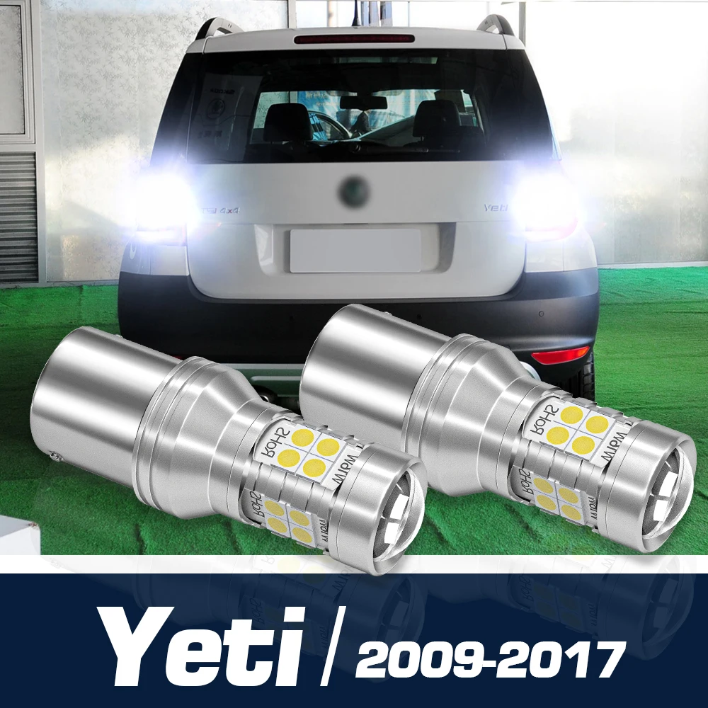 

2pcs LED Reverse Light Backup Bulb Canbus Accessories For Skoda Yeti 2009-2017 2010 2011 2012 2013 2014 2015 2016