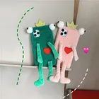 Меховой чехол для телефона iPhone 12 Mini SE 2022 11 13 Pro Max X XS XR Iphone 8 7 6 6S Plus 5S 4