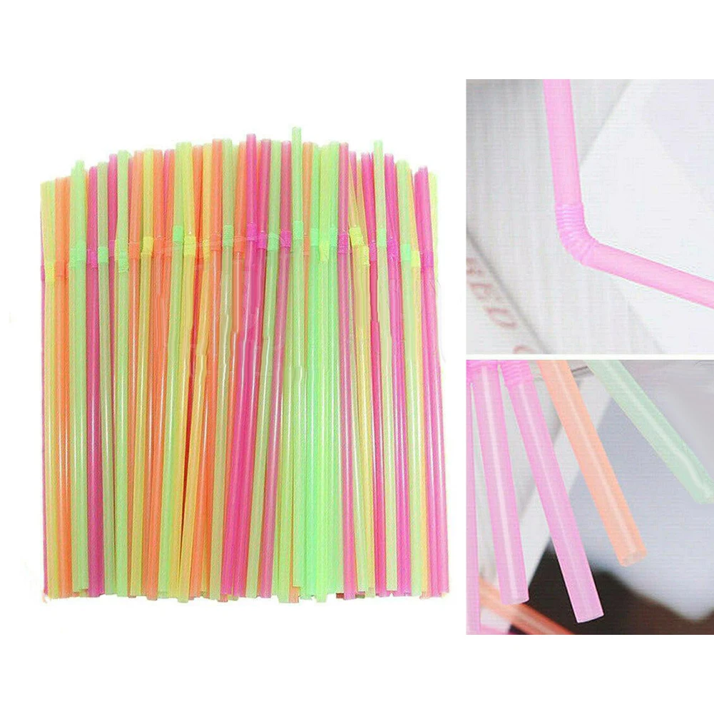

Drinking Straws For Candy Buffets Party Tables Weddings Birthdays Everyday Celebrations Food Grade PP Mixed Color