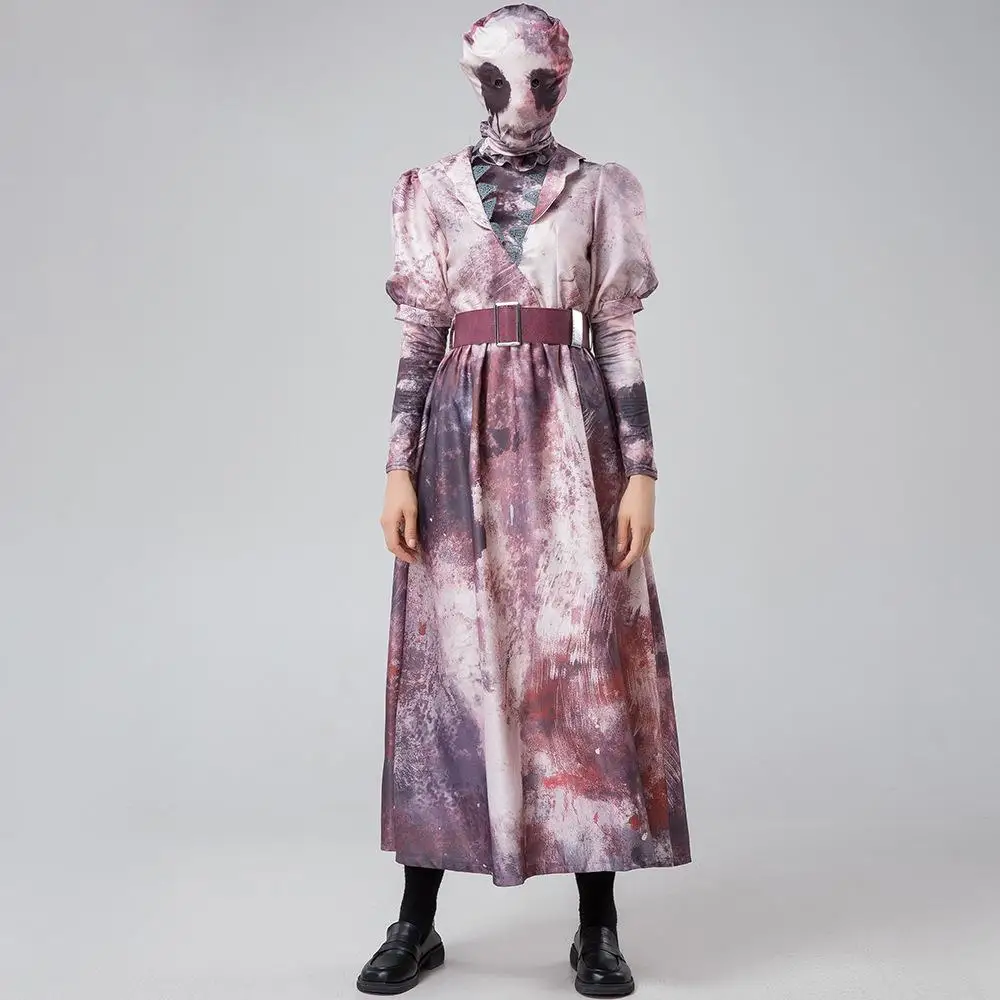 

Halloween Game Cosplay Butcher Ghost Show Protective Suit Scary Devil Costume