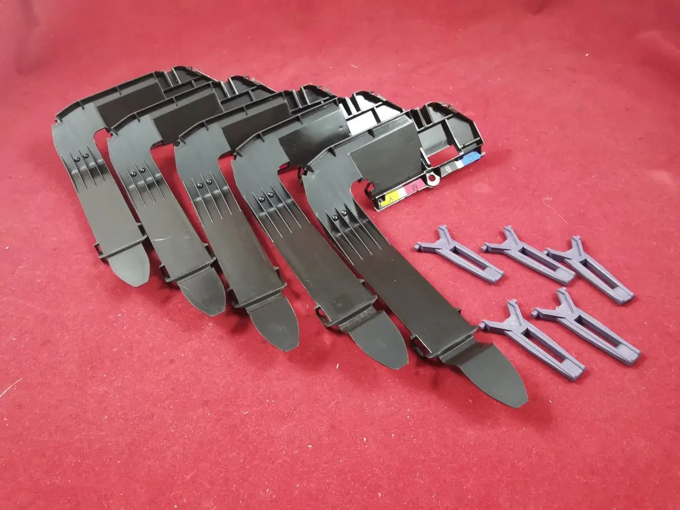 

New 5PCS Upper Cover Of Ink Tube Supply System for HP DesignJet 500 500PS 510 800 800PS C7769-40041 Printer Part