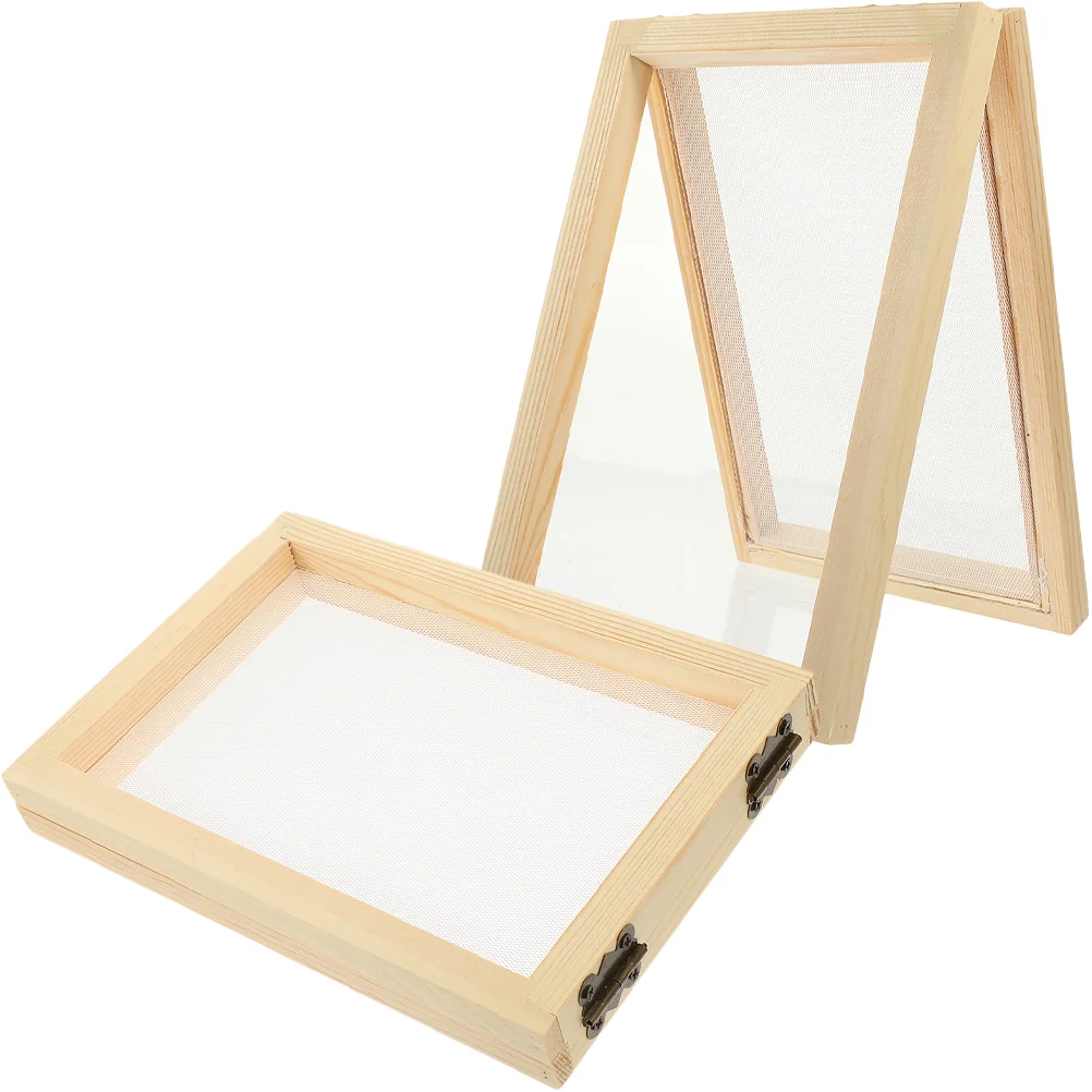 

Paper Frame Kids DIY Making Tools Craft Wood Children Present Handicraft Wooden
