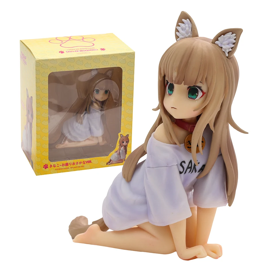 

Моя кошка-кавайная девочка, фигурка кинако, игрушечная фигурка в подарок, 12 см