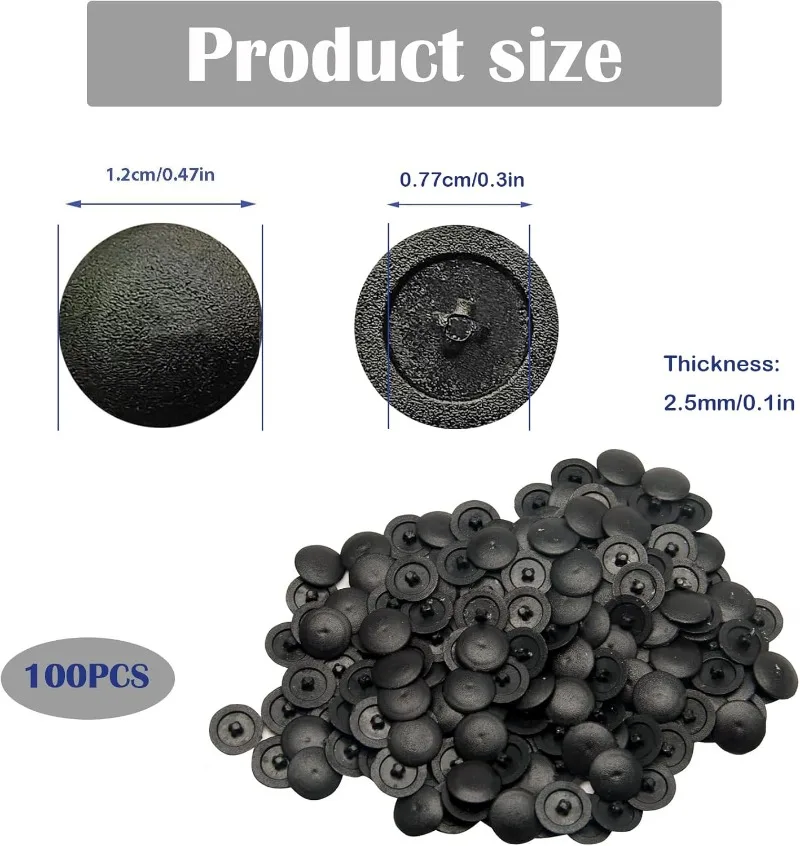 

100/200 шт. пластиковые черные винтовые колпачки с крестообразной головкой, черные винтовые колпачки для деревянной мебели, шкафа, полки, пластина