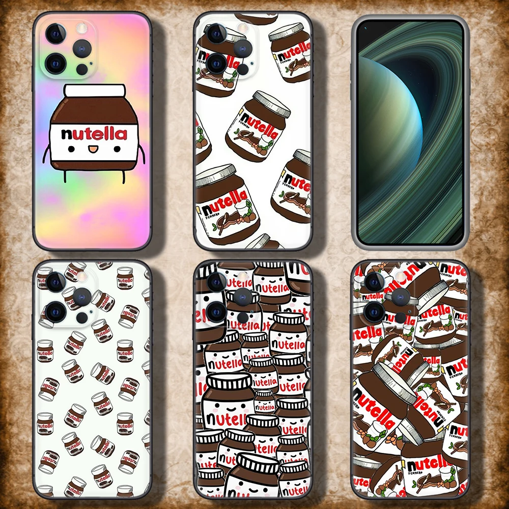 Мягкий чехол Kawaii nutella для Redmi Note 11 11S 10 10T Pro Max 10S 9T 9 9S 8 8T 7 Xiaomi Mi 11I 12 12X