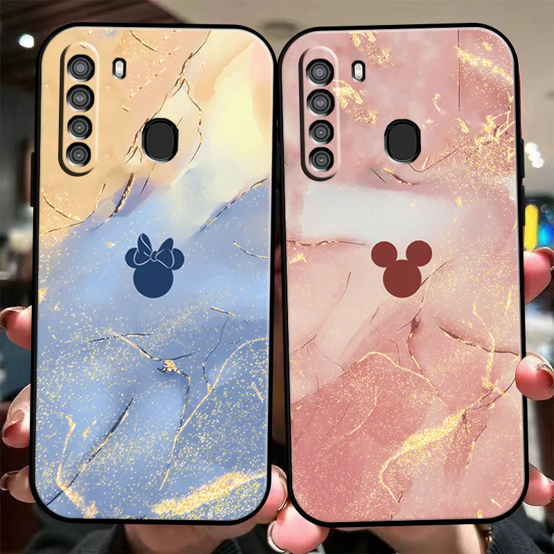 

Disney Watercolor Mickey Mouse Phone Case For Samsung Galaxy S20 S20FE S20 Ulitra S21 S21FE S21 Plus S21 Ultra Black Carcasa