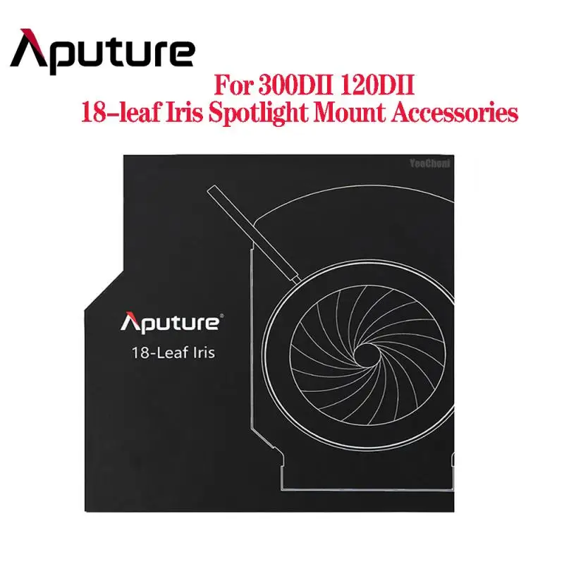 

Aputure 18-leaf Iris Aputure Spotlight Mount Photography Lighting Accessories For Aputure 300dii 120dii Video Light