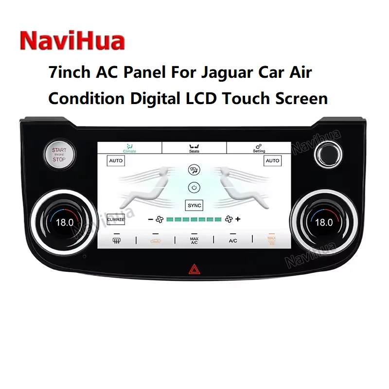 Автомобильная цифровая панель переменного тока для Jaguar XE XEL XF XFL F-PACE 2015-2020