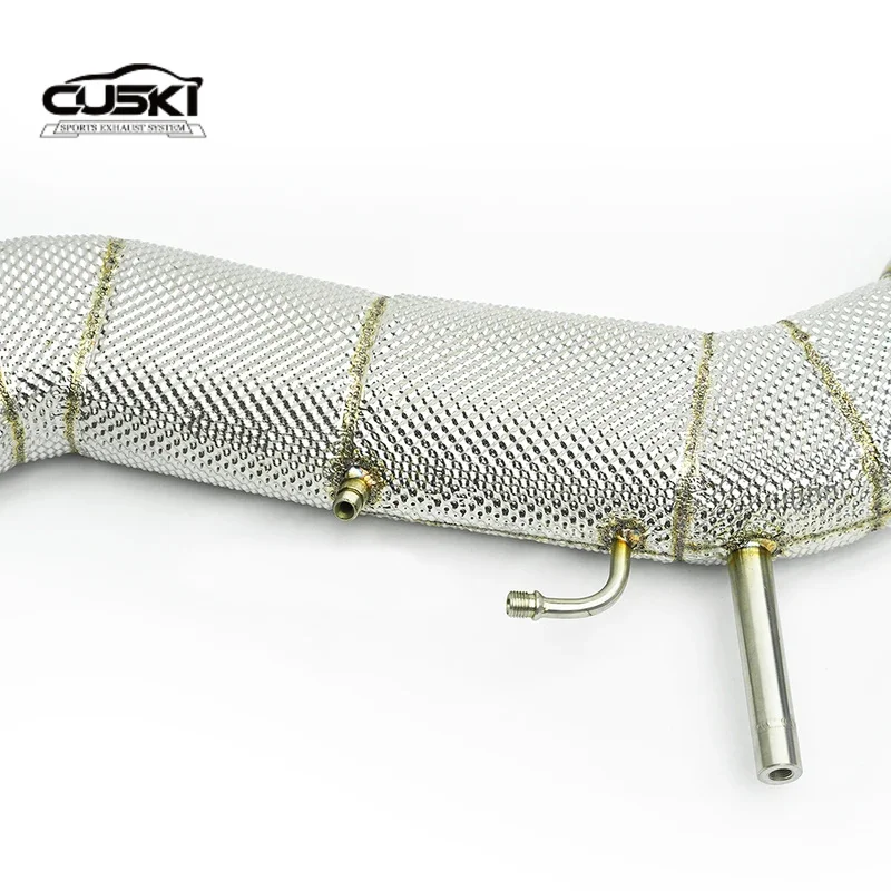 Высококачественные выхлопные трубы из нержавеющей стали для BMW M3/M4 G80/G8X G83 G82 3 0 T