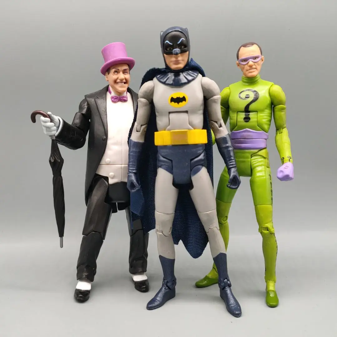 Экшн-фигурка Пингвин-человек DCUniverse 1966 серия Tv загадка летучая мышь 6 дюймов