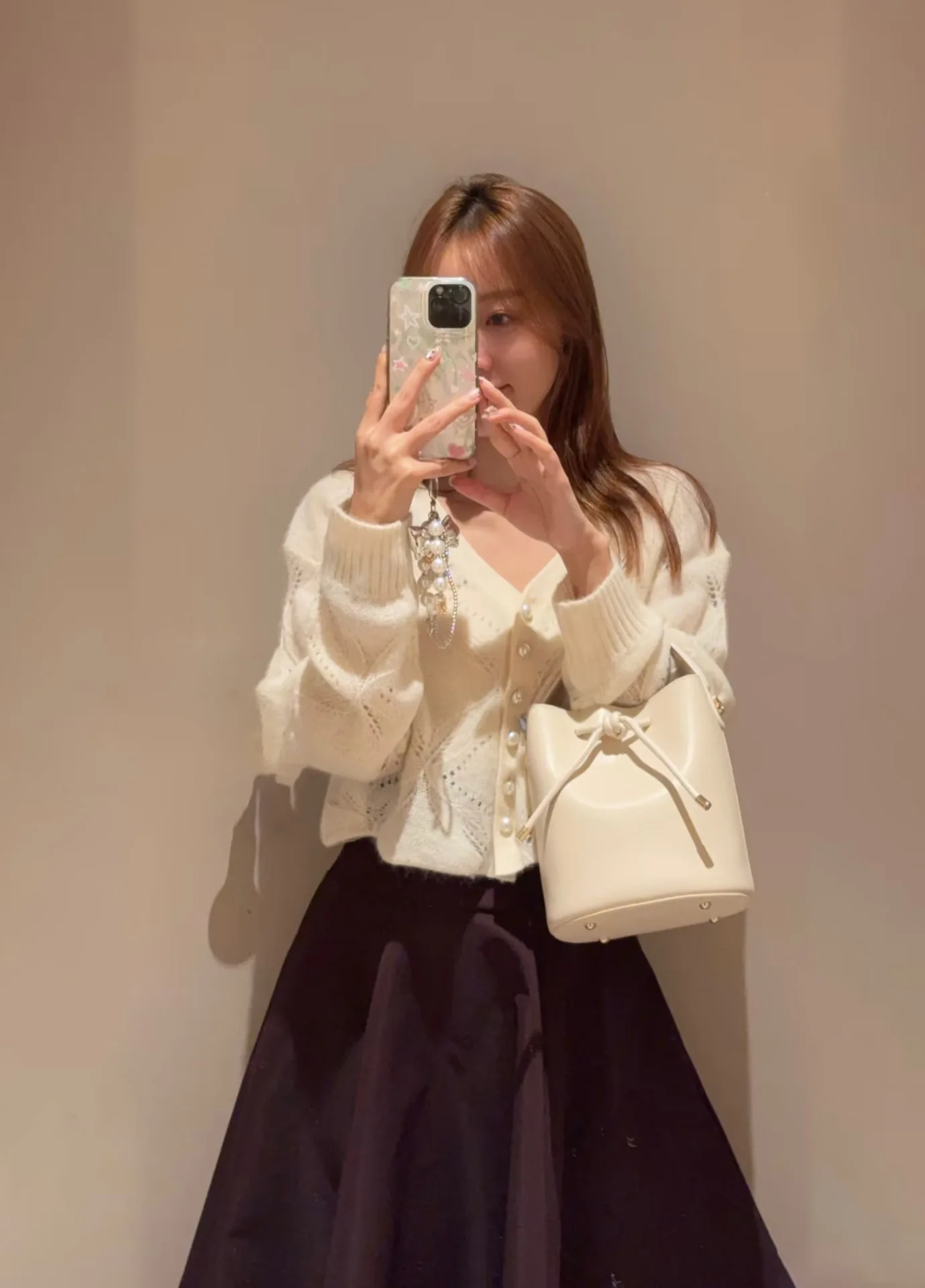 Японские милые джемперы с v-образным вырезом однобортный кардиган длинными