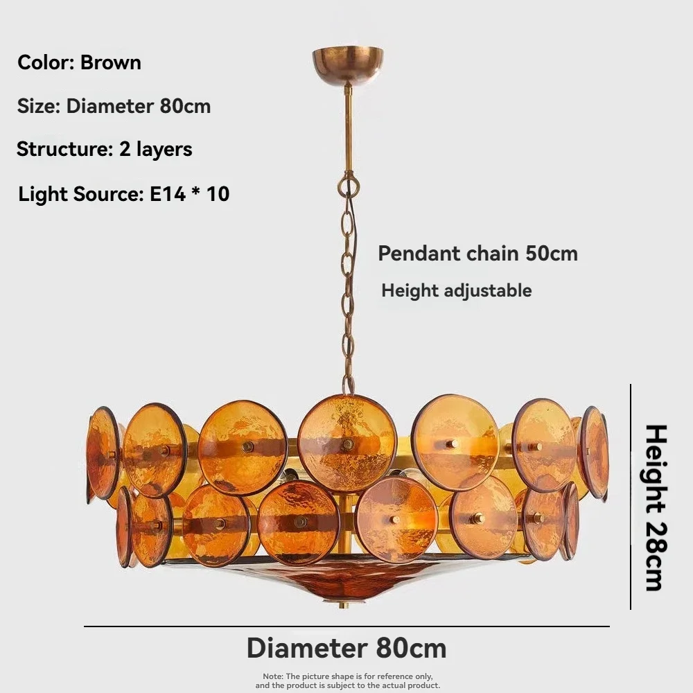

Artpad Зеленая стеклянная люстра