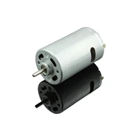 cutting machine motor rechargeable electric drill motor carbon brush 550 dc motor 24v 10000 rpm airplane model motor