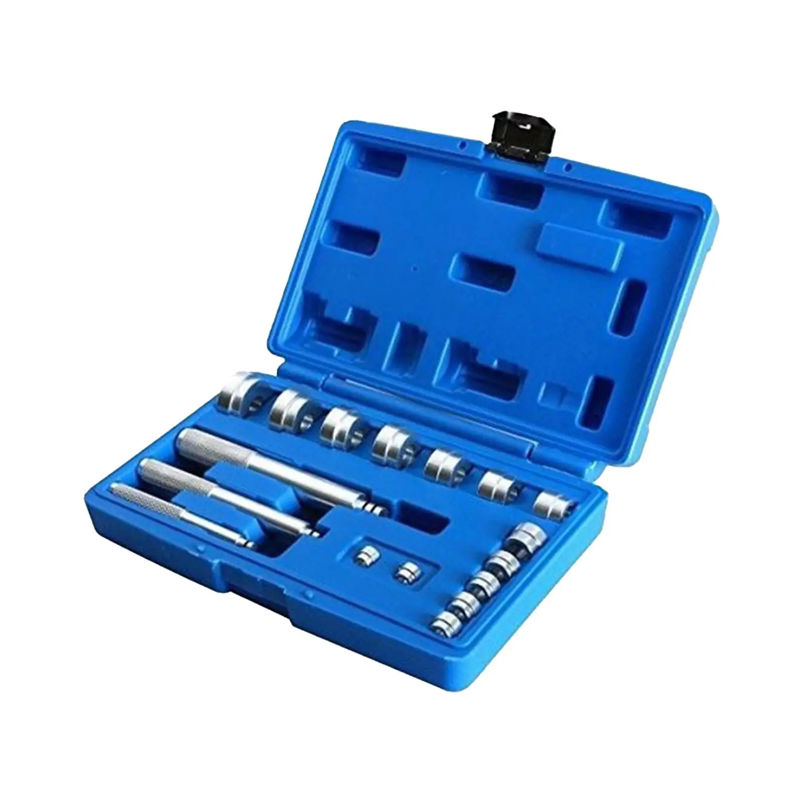 

17x Seal Driver Set Repair with Carrying Case Simple Using Durable Heavy Duty Accessories Bushing Bearing Race Seal Bush Driver