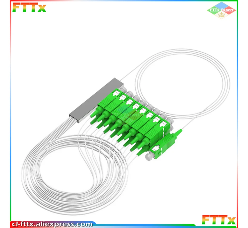 

Параметры 1X16 PLC SC/APC SM 0,9 мм G657A1 PVC 1m FTTH волоконно-оптический сплиттер Бесплатная доставка