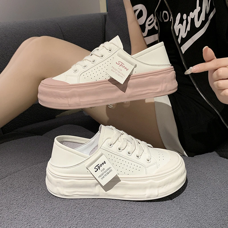 2023 New Popular Style Splicing Popular Simple Style Versatile Little White Shoes Sports Casual Shoes Women's Shoes