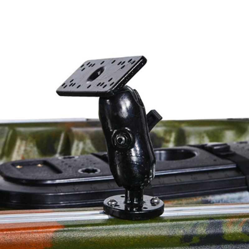 2X Универсальный Marine Kayka электронный рыбопоисковый лодочный поворотный держатель