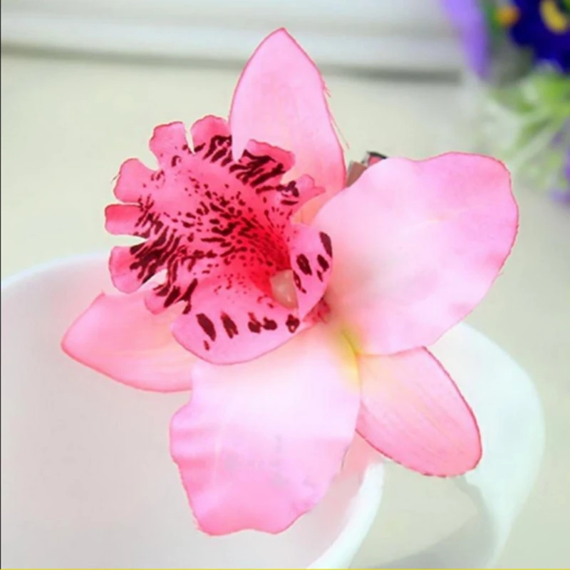 

Flower Hair Clip Hairpin Hair Clip Pearl Hair Claw Solid Color Hair Crab Retro Scrub Hair Clips Small Size