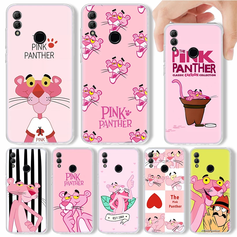 Чехол для телефона Huawei Honor 10 Lite 9 8S 8A 8X 9X Pro P Smart Z Y5 Y6 Y7 Y9S 2019 50, с изображением розовой Пантеры, мягкий силиконовый чехол Sh