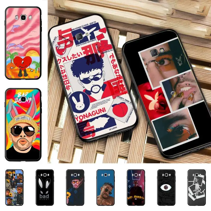 

Bad Bunny Phone Case for Samsung J 2 3 4 5 6 7 8 prime plus 2018 2017 2016 core