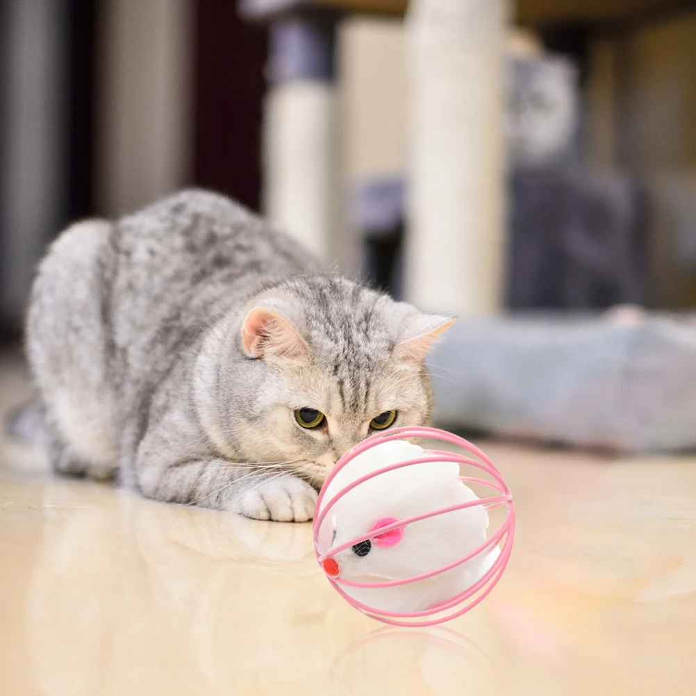 

5 шт., искусственная мышь в клетке