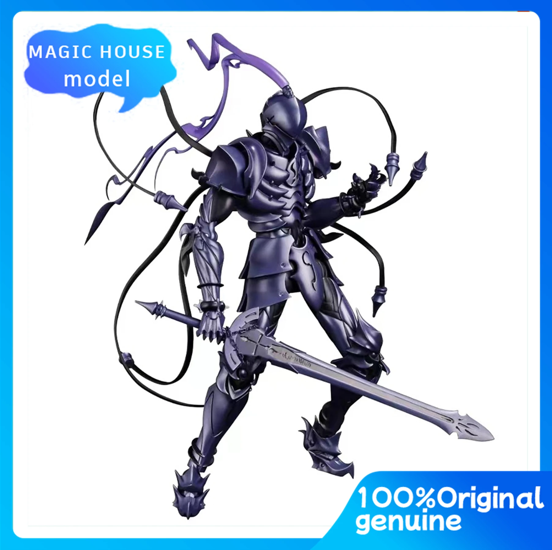 100% оригинал: Fate FGO Berserker/Lancelot 17 см фигура из ПВХ аниме модели игрушки Фигурки