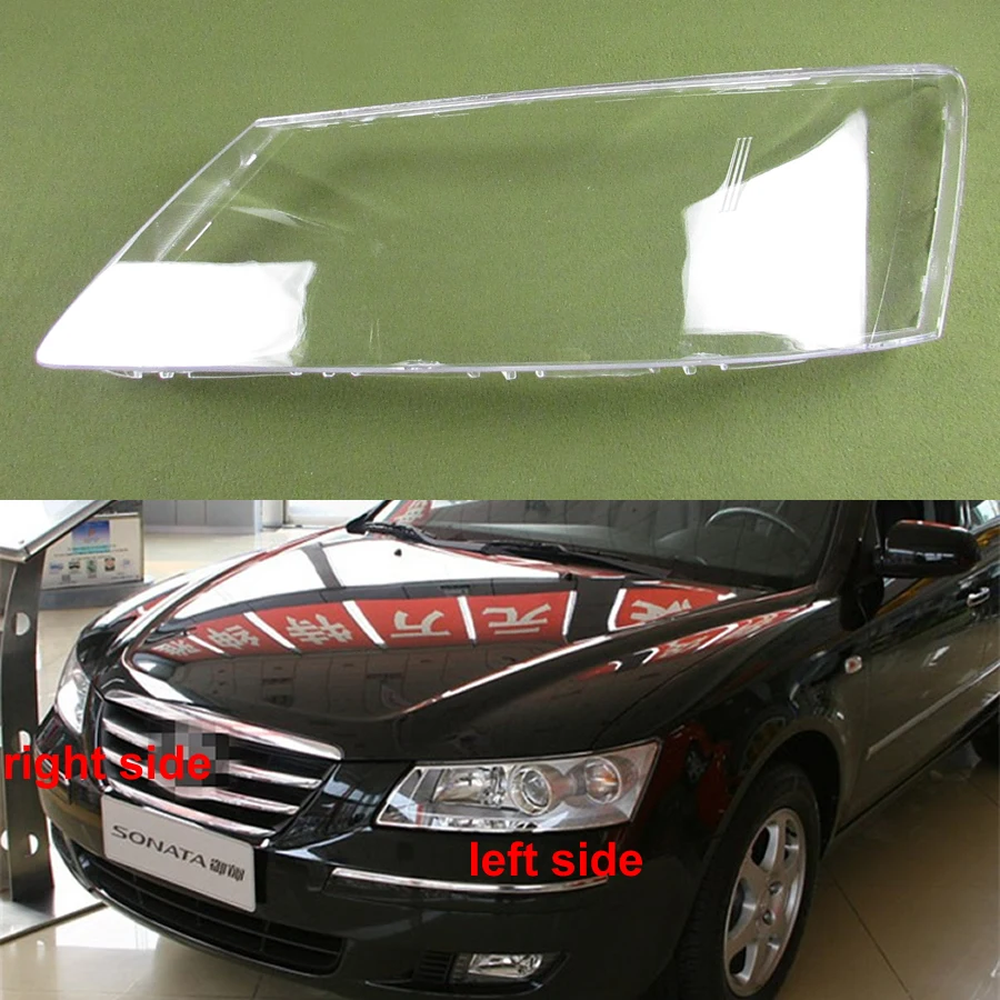 

For Hyundai Sonata NF 2008 2009 Front Headlamp Cover Lampshade Lamp Headlight Shell Lens Plexiglass Auto Replacement Parts