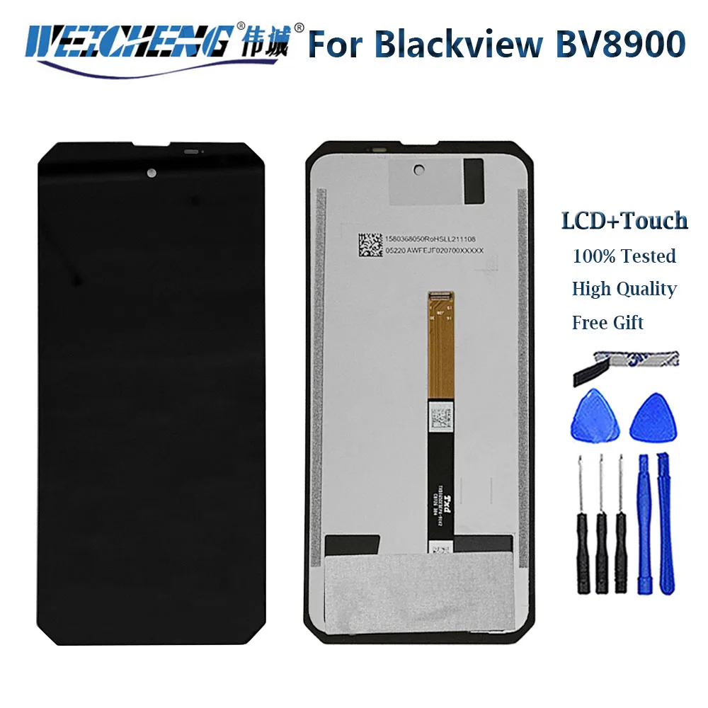Фото ЖК-дисплей с сенсорным экраном и дигитайзером для Blackview BV9800 BV7100 BV7200 BV8100 BV8800 BV8900 ЖК-дисплей BV9100 BV9200 BV9300 Pro BV 950000 №5