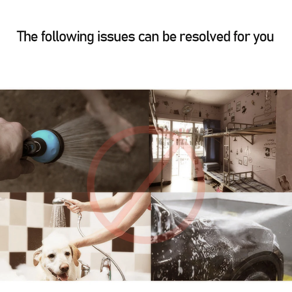 Переносной походный душ наружный душевой насос перезаряжаемая душевая головка