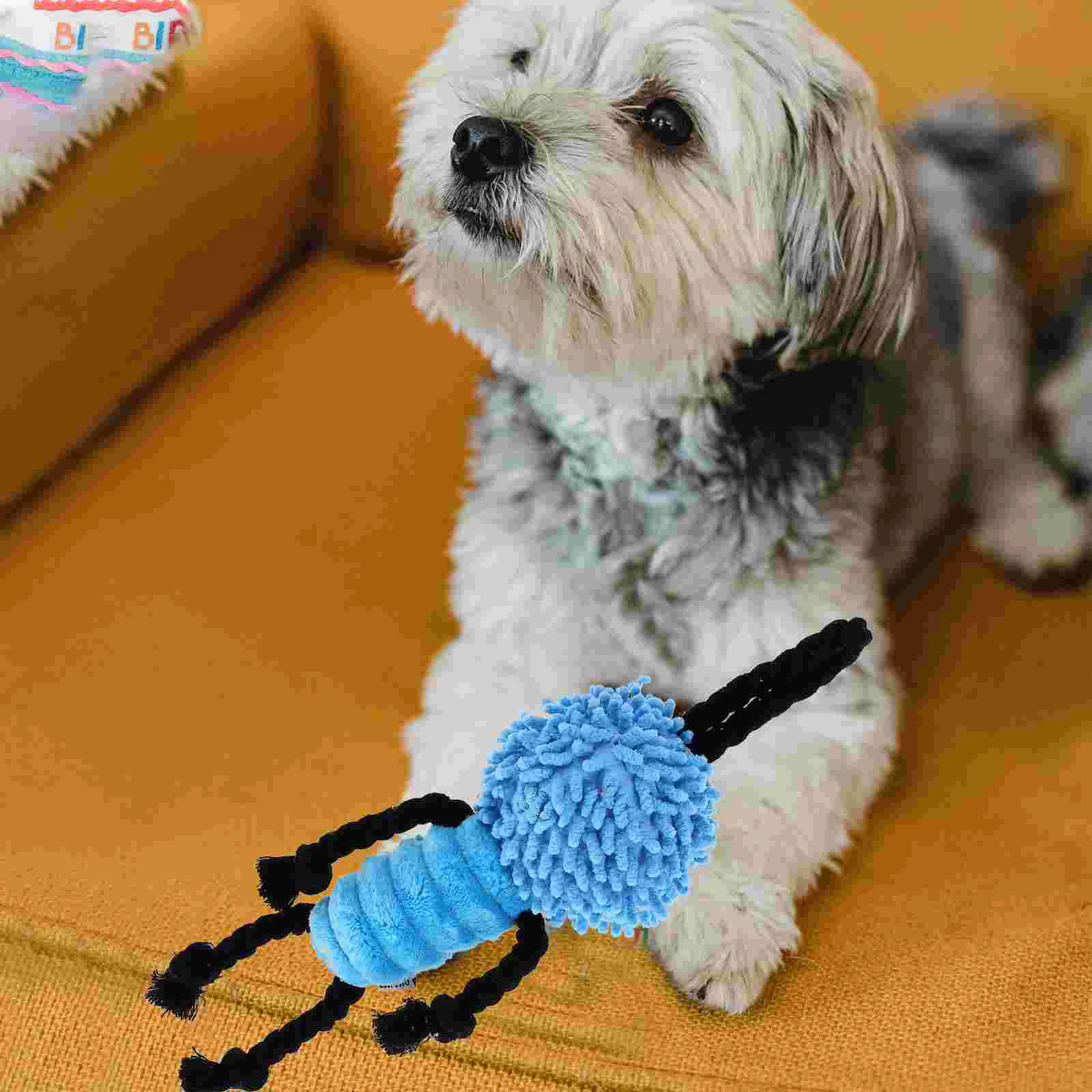 

Dog Tug Toy Squeaky Dog Toy Pet Interactive Play Toy Pets Pull Toy Chew Tug Toy for Dog