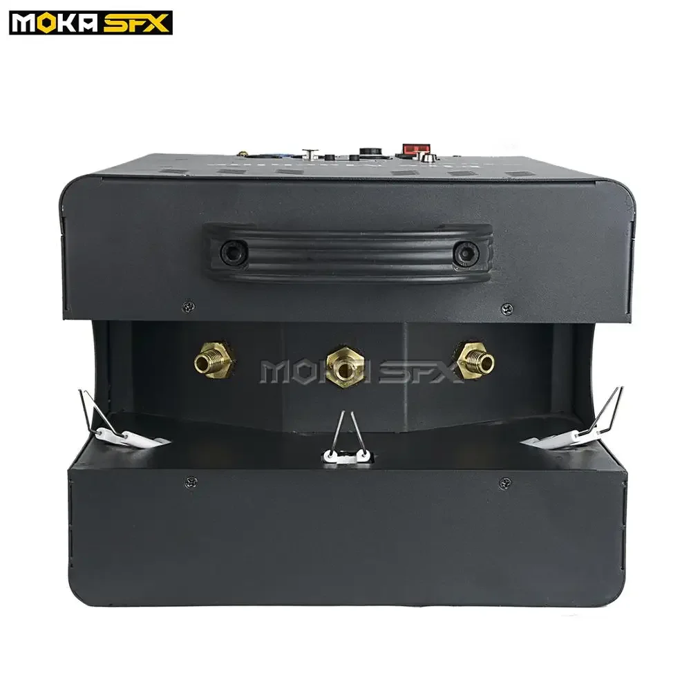 MOKA SFX 3-головочный DJ Flame Machine LPG Fire Projector DMX Control для спецэффектов Сценическое
