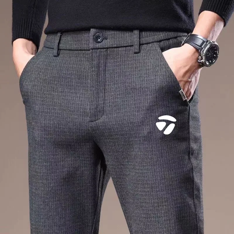 

2023 new men's casual and comfortable business golf pants comfortable fashion style