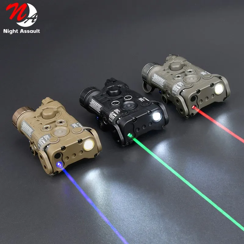 Airsoft Hunting Laser NGAL L3 PEQ 15 Battery Box Flashlight Strobe Brightness Adjustment Laser Zero Adjustment Tactical Laser