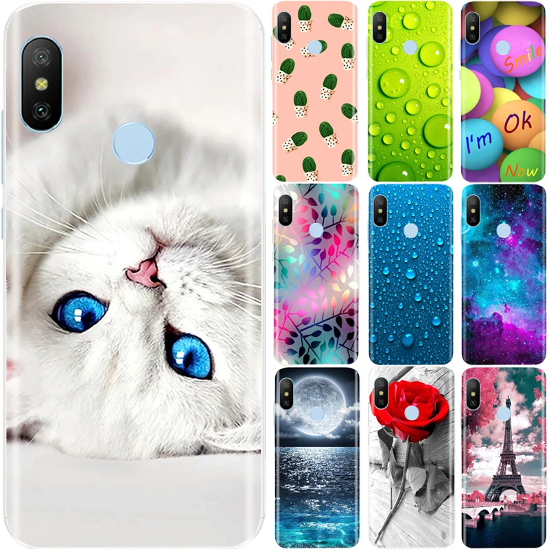 Чехол для Xiaomi Mi A2 чехол Lite мягкий силиконовый из ТПУ телефона MiA2 MiA A 2 lite