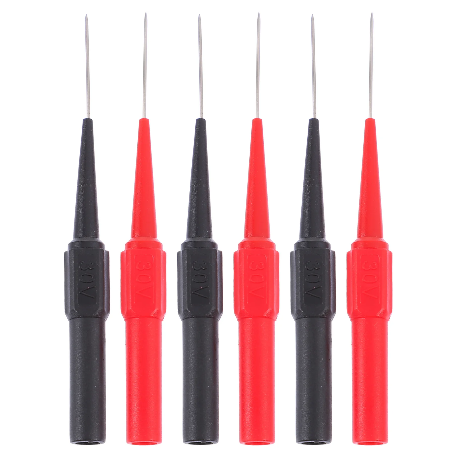 

6pcs Multimeter Test Lead Pin Power Probe Multimeter Test Leads Backprobe Test Probes& Leads Power Probe Accessories