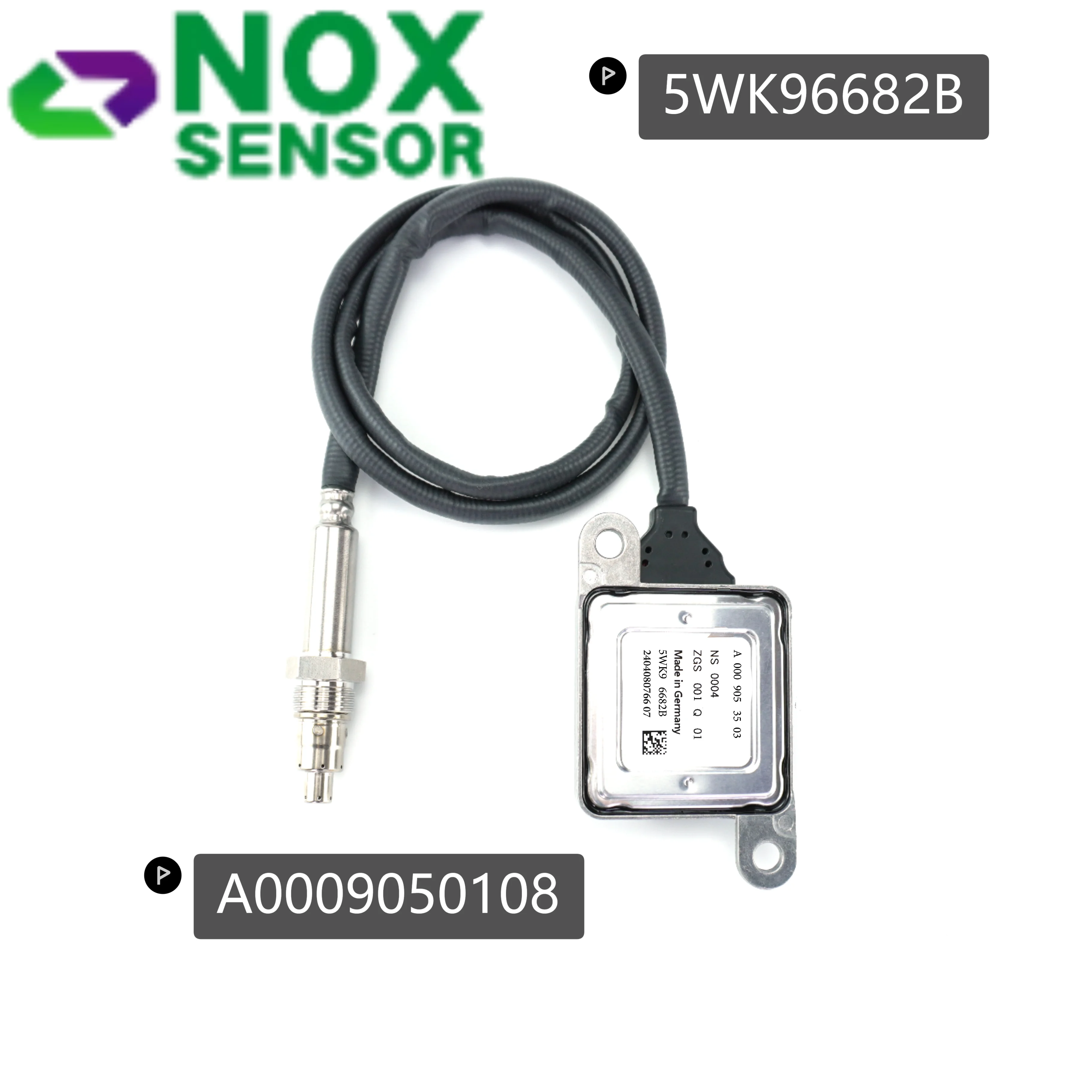 5WK96682B Датчик нитрожчастого и окситчатого NOx для Mercedes Benz A 0009050108 оригинал novo para Merced