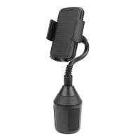 universal adjustable cup holder car mount stand for cell phone