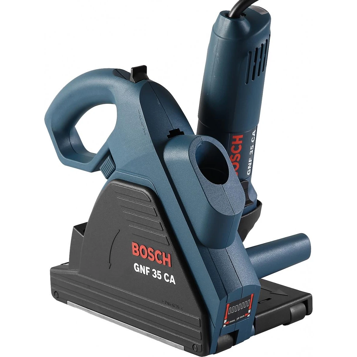 Бороздодел Bosch GNF 35CA (Мощность 1400 Вт 9300 об/мин диск 150 мм защита от рестарта кейс) |