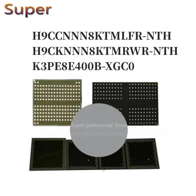 

5PCS H9CCNNN8KTMLFR-NTH H9CKNNN8KTMRWR-NTH K3PE8E400B-XGC0 261FBGA LPDDR3 1600Mbps 1GB