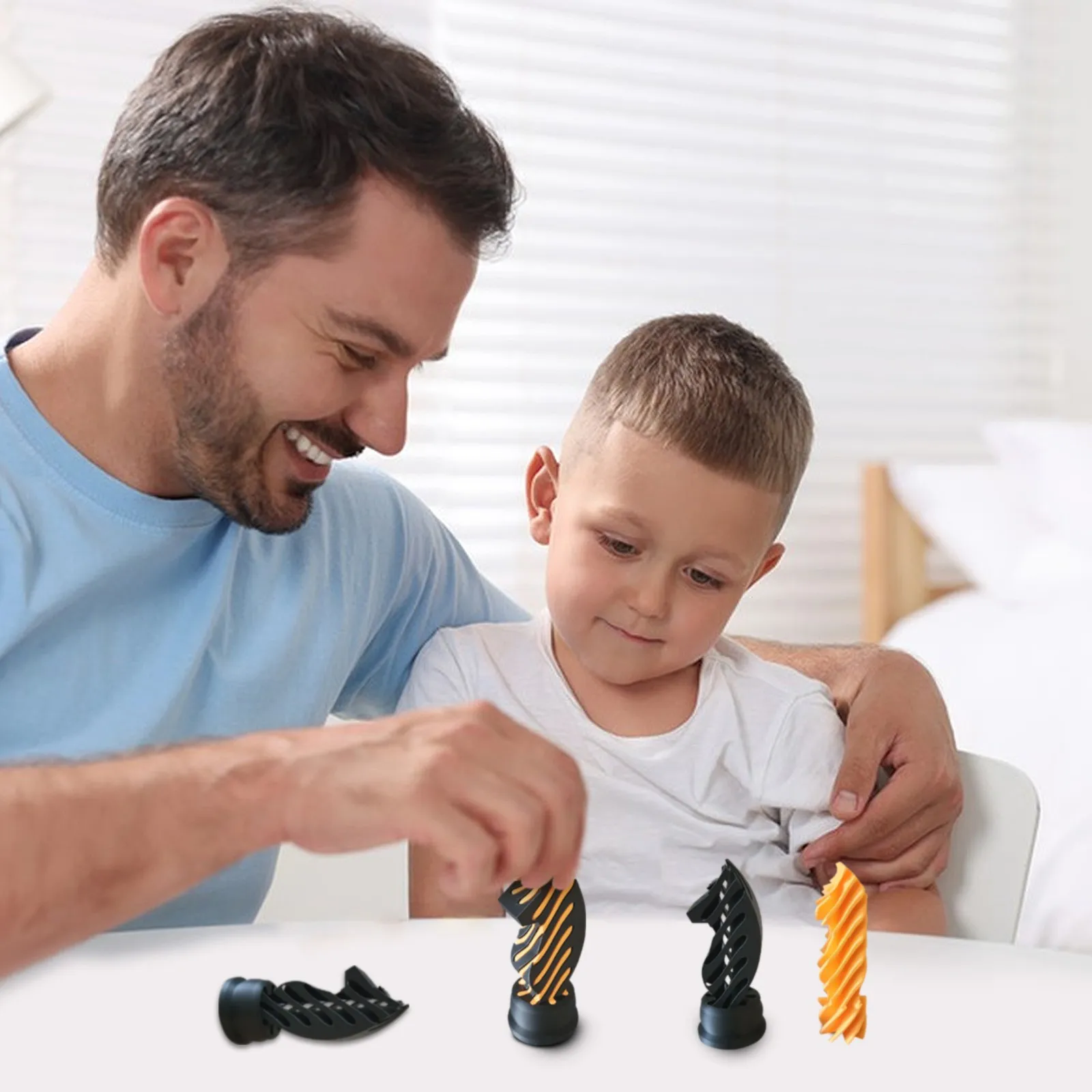 3D Печатные Спиральные Конусы Декомпрессионная Игрушка Иллюзорная Вихревая Нить