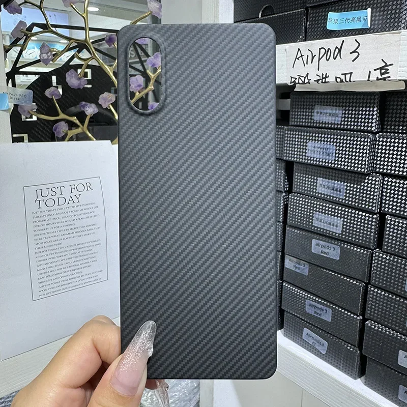 Чехол из углеродного волокна для Sony Xperia 10 VI чехол телефона поколения полная