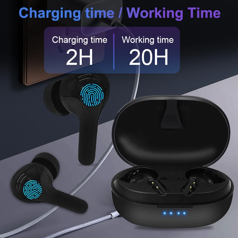 Bluetooth слуховые аппараты перезаряжаемый слуховой аппарат CIC приложение сенсорное