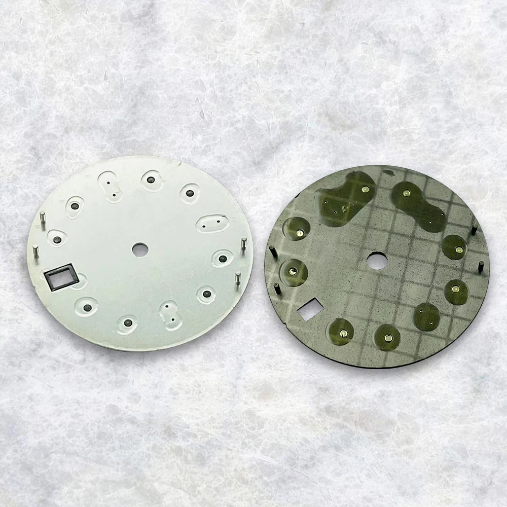 28 5 мм S логотип белый/черный циферблат подходит для NH35/NH36/4R/7S японские аксессуары