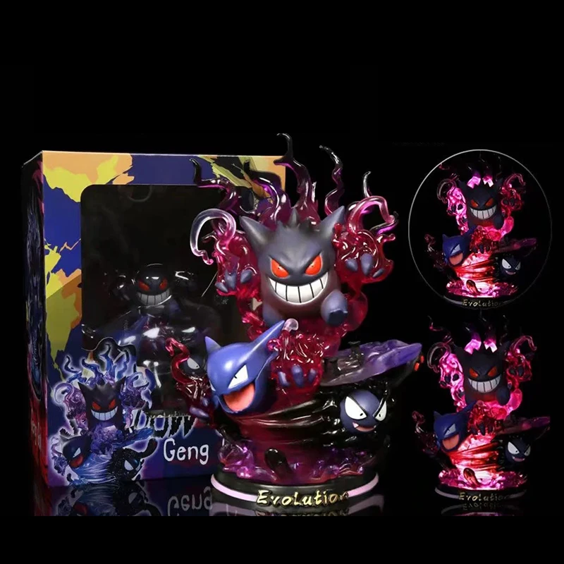 

Pokemon GK Gungghost With Light Scene Model PVC Japanese Action Figures Toys Decoration Kids Birthday Gifts