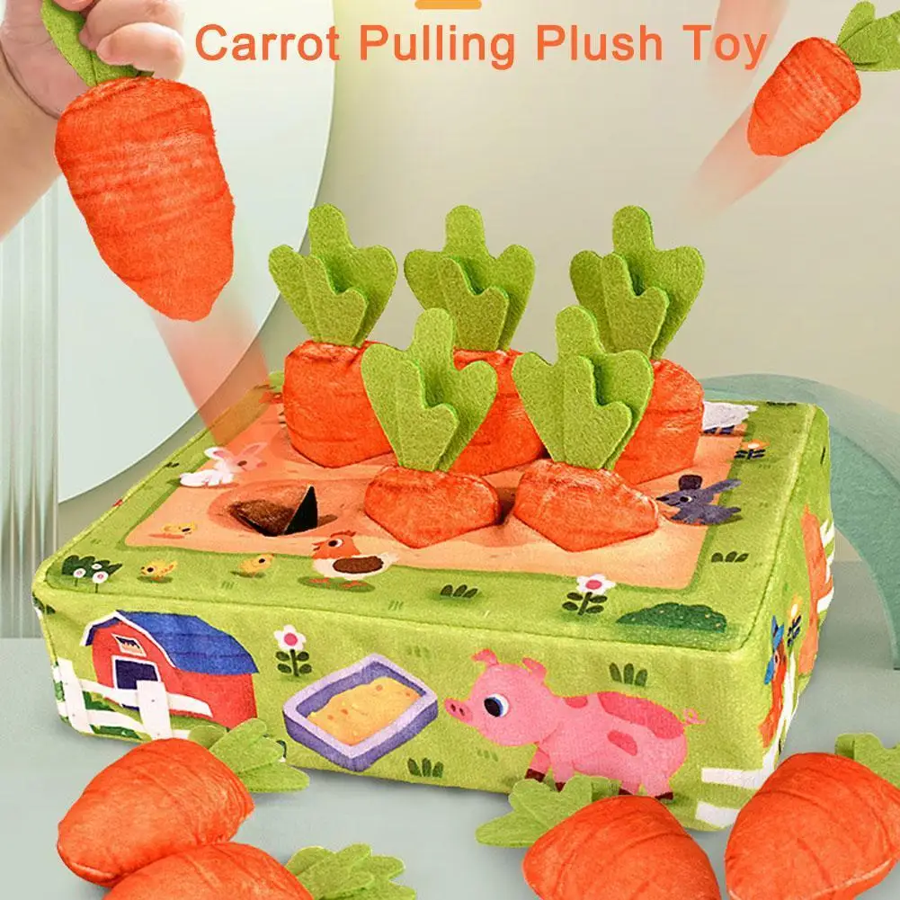 

Interactive Dog Toys Dogs Carrot Snuffle Mat Plush Field Puzzle Radish Vegetable 1 Nosework Toys 2 Feed Games Pull F2e9