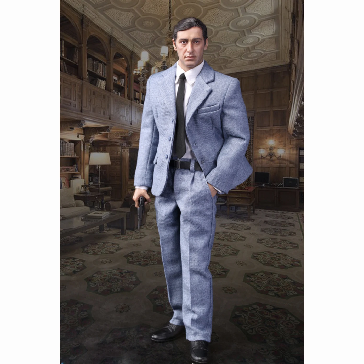 Модель аксессуаров DID T80128 Чикаго гангстер Майкл Крестный отец масштаб 1/6